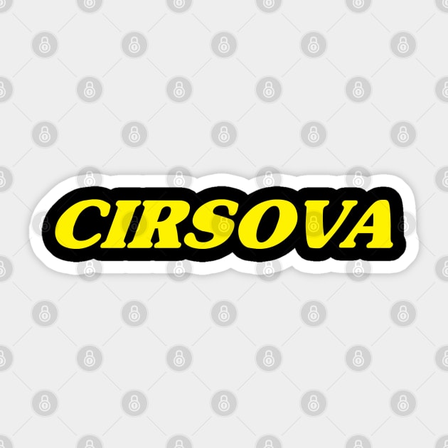 Cirsova Logo Sticker by cirsova